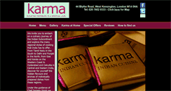 Desktop Screenshot of k-a-r-m-a.co.uk